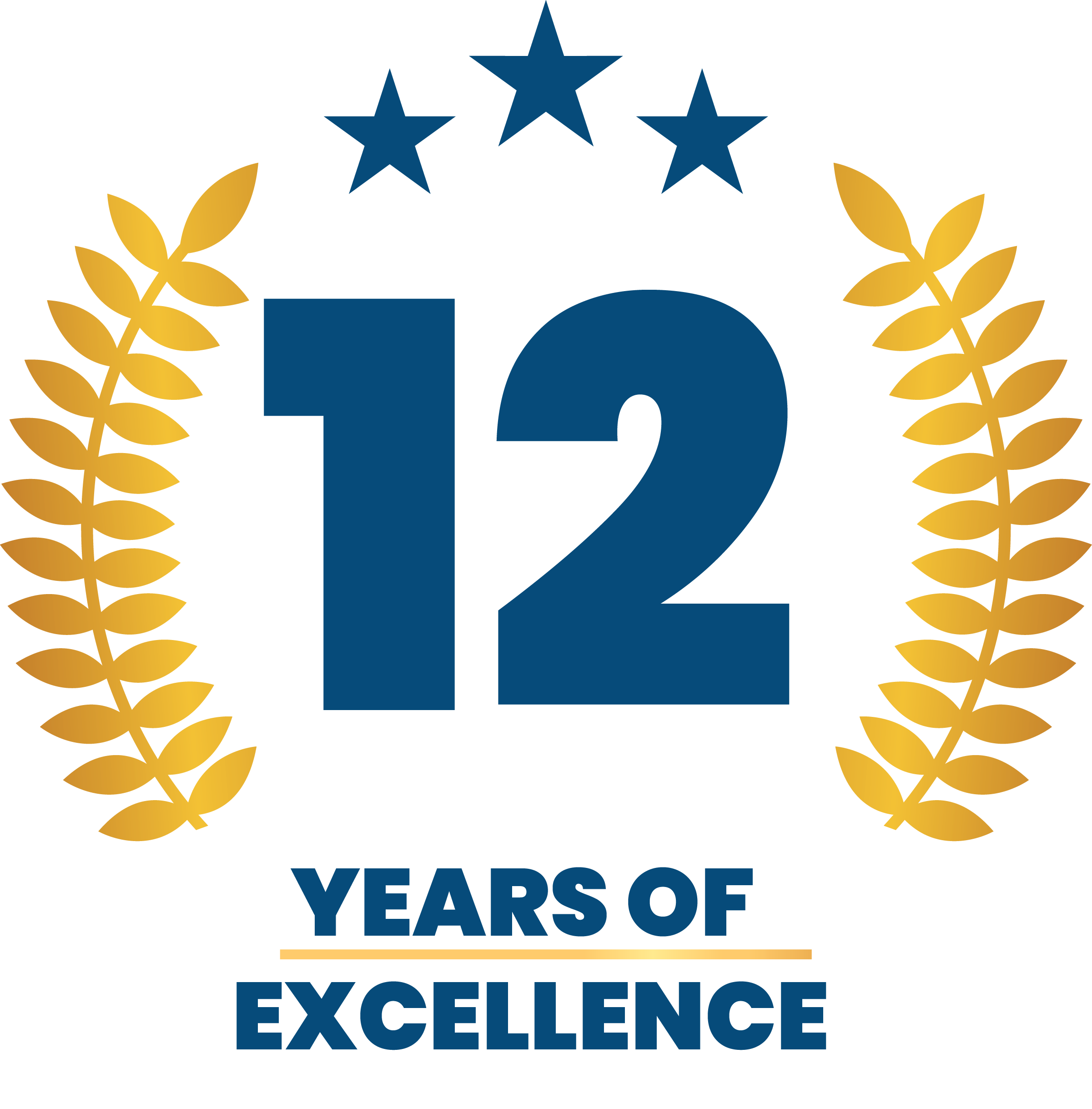 12 years of excellence